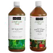 1 - Kapiva Get Slim Juice & Himalayan Apple Cider Vinegar Combo, 2 Piece(s)/Pack Unflavoured