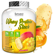 1 - Naturyz Whey Protein Stack,  4.4 lb  Mango Kulfi 