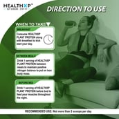 4 - HealthXP Plant Protein + Superfood,  2.2 lb  Orange 