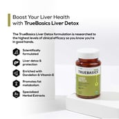 TrueBasics Liver Detox with Silybin Milk Thistle Extract,  30 tablet(s)