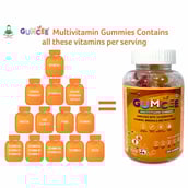 5 - Dr Wonder GUMCEE Multivitamin,  30 gummies  Mix Fruit 