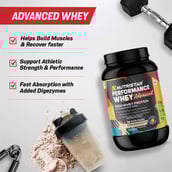 2 - Nutristar Performance Whey Advanced 100% Whey Protein,  2.2 lb  Kesar Badaam Kulfi 