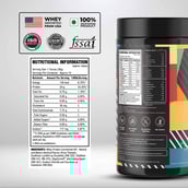 3 - Nutristar Performance Whey Advanced 100% Whey Protein, 1.1 lb Rose Thandai