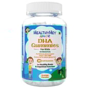 1 - HealthyHey Nutrition Junior DHA,  30 gummies  Orange 