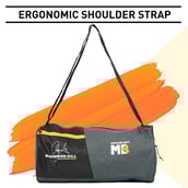 5 - MuscleBlaze Limited Edition Shubman Gym Bag, Black