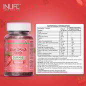 7 - INLIFE Hair Skin & Nails,  30 gummies  Strawberry 