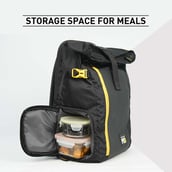 6 - MuscleBlaze Tri-Flex Laptop BackPack,  35 L, Stealth Black 