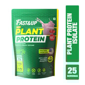 1 - Fast & Up Plant Protein,  2.91 lb  Strawberry Splash 