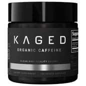 1 - Kaged Muscle Organic Caffeine,  100 veggie capsule(s)  Unflavoured 