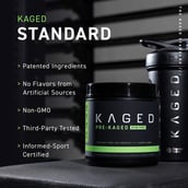 3 - Kaged Muscle Pre-Kaged Stim-Free,  1.31 lb  Fruit Punch 