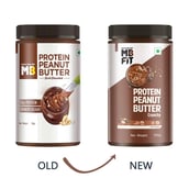 OldNew - MuscleBlaze High Protein Peanut Butter,  0.750 kg  Dark Chocolate Crunchy 