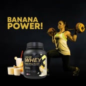 5 - Zeelab Athlete 100% Whey Protein,  4.4 lb  Banana Shake 