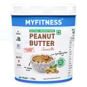 1 - Myfitness Natural Peanut Butter,  1.250 kg  Smooth 