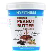 1 - Myfitness Chocolate Peanut Butter,  510 g  Crunchy 
