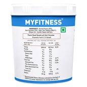 4 - Myfitness Chocolate Peanut Butter,  1.2 kg  Crunchy 