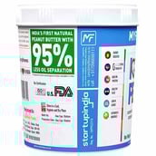 8 - Myfitness Honey Peanut Butter,  1.250 kg  Smooth 