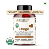 1 - Rooted Active Naturals Chaga Organic Mushroom Extract,  60 veggie capsule(s) 