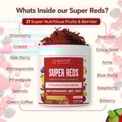 3 - Rooted Active Naturals Super Reds, 250 g Berry