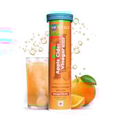 HealthKart HK Vitals ACV 750 mg Effervescent, 15 tablet(s) Orange