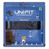 1 - UNIFIT Whey Protein Brownie,  Chocolate  75 g 