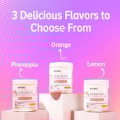 4 - GNC Collagen,  200 g  Lemon 