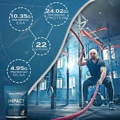 4 - Nakpro Impact Whey Protein,  2.2 lb  Cookies & Cream 