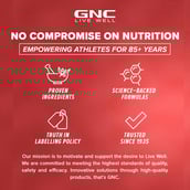 6 - GNC AMP Gold Series BCAA Advanced,  0.88 lb  30 Servings  Watermelon Punch 