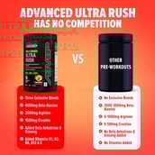 5 - GNC AMP Gold Series Ultra Rush Powder, 0.99 lb Fruit Punch