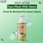 6 - INLIFE Face Wash, 200 ml Neem