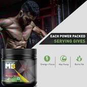 3 - MuscleBlaze Pre Workout Ripped,  0.55 lb  Green Apple 