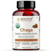 1 - Rooted Active Naturals Chaga Organic Mushroom Extract, 90 veggie capsule(s)