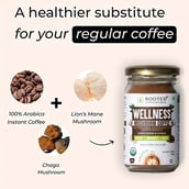 6 - Rooted Active Naturals Wellness Mushroom Coffee,  100 g  Medium Roast 