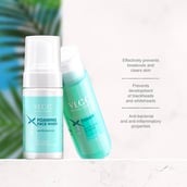 6 - VLCC AcneX Face wash with Free Toner, 2 Piece(s)/Pack for Oily Skin Tone
