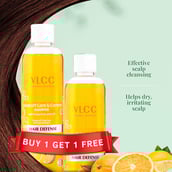 1 - VLCC Dandruff Care & Control Shampoo Buy 1 Get 1,  350 ml  Hair Defense 