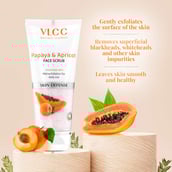 2 - VLCC Papaya & Apricot Face Scrub,  80 g  Skin Defense 