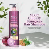 1 - VLCC Onion & Fenugreek Shampoo,  300 ml  Hair Fall Control 