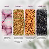 2 - VLCC Onion & Fenugreek Conditioner,  200 ml  Hair Fall Control 