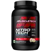 1 - MuscleTech NitroTech Whey Protein,  2.2 lb  Vanilla Cream - India 