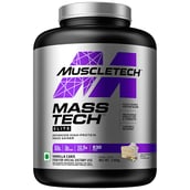 1 - MuscleTech Mass Tech Elite,  6.6 lb  Vanilla Cake 