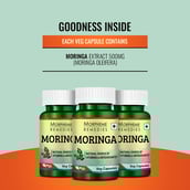 5 - Morpheme Remedies Moringa 500mg,  60 veggie capsule(s) 
