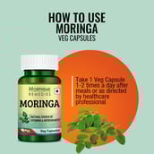 4 - Morpheme Remedies Moringa 500mg,  60 veggie capsule(s) 