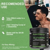 6 - Nakpro Glutamine, 0.55 lb Unflavoured