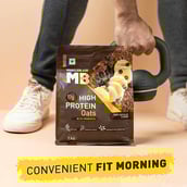 7 - MuscleBlaze High Protein Oats OP,  1 kg  Dark Chocolate 