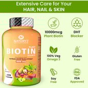 9 - Naturyz Plant Biotin,  60 tablet(s)  Unflavoured 