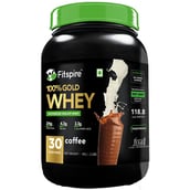1 - Fitspire Advanced Isolate Gold Whey,  2.2 lb  Coffee 