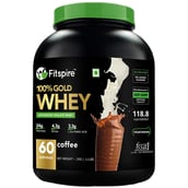 1 - Fitspire Advanced Isolate Gold Whey,  4.4 lb  Coffee 