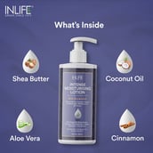 4 - INLIFE Natural Face Moisturizing Lotion,  200 ml  Neem Aloe Vera 