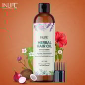 7 - INLIFE Herbal Hair Oil,  200 ml  Hair Growth 