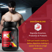 9 - MuscleBlaze Super Gainer Black,  2.2 lb  Chocolate 