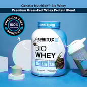 4 - Genetic Nutrition Bio Whey,  4.4 lb  Vanilla Cinnamon 